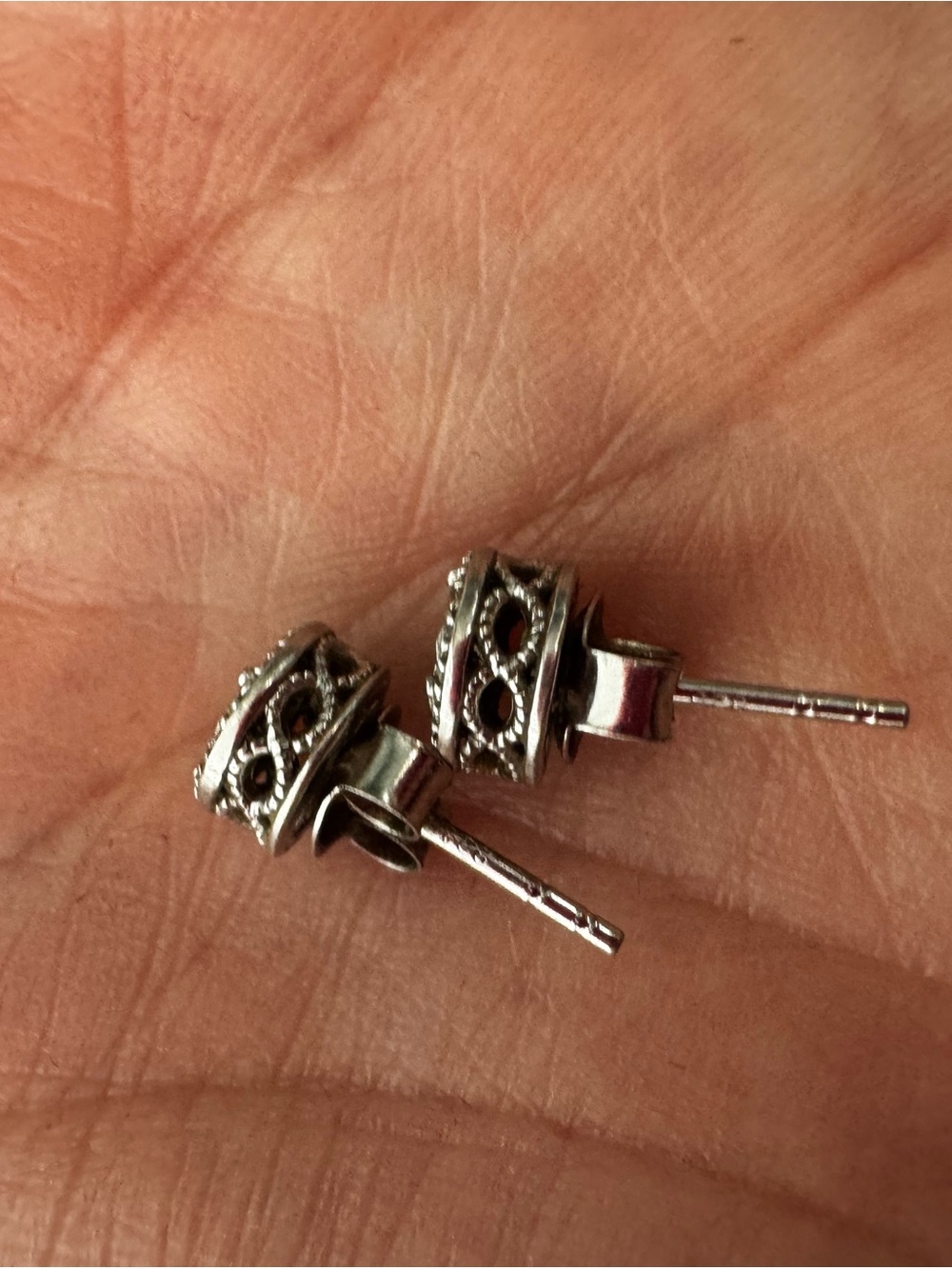 Diamond Stud Earrings - Picture 5 of 7